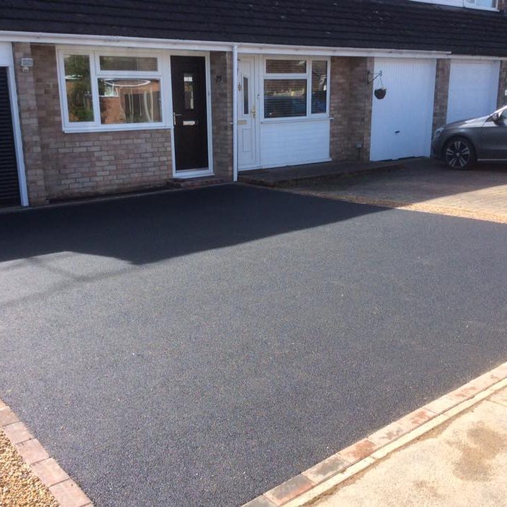 Square Tarmac Driveway Square Tarmac Driveway