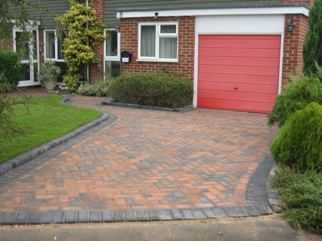 Abbey Paving Block Paving Driveway Completed 1