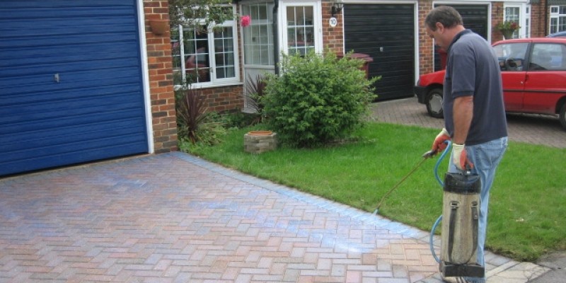 Block Paving Driveway Cleaning