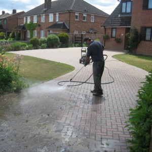 Block Paving Driveway Cleaning