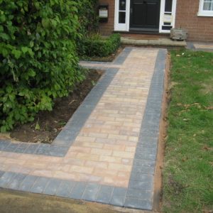 Block Paving Pathway