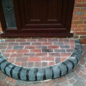 Block Paving Doorstep