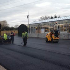 Abbey Paving Team in action
