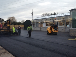 Abbey Paving Team in action